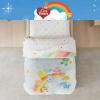 imageFranco Barbie 1959 Super Soft Cozy Reversible Comforter and Sheet Set 5 Piece Full Size Official Licensed Product CollectiblesCare Bears  Care a Lot