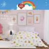 imageFranco Barbie 1959 Super Soft Cozy Reversible Comforter and Sheet Set 5 Piece Full Size Official Licensed Product CollectiblesCare Bears  Foodie
