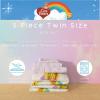imageFranco Barbie 1959 Super Soft Cozy Reversible Comforter and Sheet Set 5 Piece Full Size Official Licensed Product CollectiblesCare Bears  Foodie