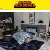 imageFranco Barbie 1959 Super Soft Cozy Reversible Comforter and Sheet Set 5 Piece Full Size Official Licensed Product CollectiblesDenim  My Hero Academia