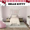 imageFranco Barbie 1959 Super Soft Cozy Reversible Comforter and Sheet Set 5 Piece Full Size Official Licensed Product CollectiblesHello Kitty  Constellation