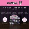 imageFranco Barbie 1959 Super Soft Cozy Reversible Comforter and Sheet Set 5 Piece Full Size Official Licensed Product CollectiblesKuromi  My Melody