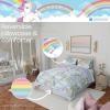 imageFranco Barbie 1959 Super Soft Cozy Reversible Comforter and Sheet Set 5 Piece Full Size Official Licensed Product CollectiblesLight Blue  My Little Pony