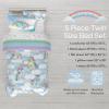 imageFranco Barbie 1959 Super Soft Cozy Reversible Comforter and Sheet Set 5 Piece Full Size Official Licensed Product CollectiblesLight Blue  My Little Pony
