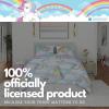 imageFranco Barbie 1959 Super Soft Cozy Reversible Comforter and Sheet Set 5 Piece Full Size Official Licensed Product CollectiblesLight Blue  My Little Pony