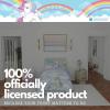 imageFranco Barbie 1959 Super Soft Cozy Reversible Comforter and Sheet Set 5 Piece Full Size Official Licensed Product CollectiblesLight Blue  My Little Pony