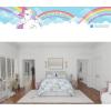 imageFranco Barbie 1959 Super Soft Cozy Reversible Comforter and Sheet Set 5 Piece Full Size Official Licensed Product CollectiblesLight Blue  My Little Pony