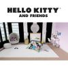imageFranco Barbie 1959 Super Soft Cozy Reversible Comforter and Sheet Set 5 Piece Full Size Official Licensed Product CollectiblesMulticolor  Hello Kitty  Friends
