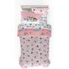 imageFranco Barbie 1959 Super Soft Cozy Reversible Comforter and Sheet Set 5 Piece Full Size Official Licensed Product CollectiblesPink  Powerpuff Girls