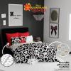 imageFranco Barbie 1959 Super Soft Cozy Reversible Comforter and Sheet Set 5 Piece Full Size Official Licensed Product CollectiblesRed  Descendants 4