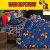 imageFranco Barbie 1959 Super Soft Cozy Reversible Comforter and Sheet Set 5 Piece Full Size Official Licensed Product CollectiblesRed  Donkey Kong
