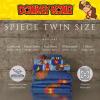 imageFranco Barbie 1959 Super Soft Cozy Reversible Comforter and Sheet Set 5 Piece Full Size Official Licensed Product CollectiblesRed  Donkey Kong