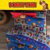 imageFranco Barbie 1959 Super Soft Cozy Reversible Comforter and Sheet Set 5 Piece Full Size Official Licensed Product CollectiblesRed  Donkey Kong
