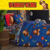 imageFranco Barbie 1959 Super Soft Cozy Reversible Comforter and Sheet Set 5 Piece Full Size Official Licensed Product CollectiblesRed  Donkey Kong