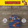 imageFranco Barbie 1959 Super Soft Cozy Reversible Comforter and Sheet Set 5 Piece Full Size Official Licensed Product CollectiblesRed  Donkey Kong