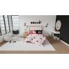 imageFranco Barbie 1959 Super Soft Cozy Reversible Comforter and Sheet Set 5 Piece Full Size Official Licensed Product CollectiblesRed  Hello Kitty