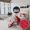imageFranco Barbie 1959 Super Soft Cozy Reversible Comforter and Sheet Set 5 Piece Full Size Official Licensed Product CollectiblesRed  Hello Kitty