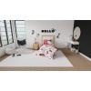 imageFranco Barbie 1959 Super Soft Cozy Reversible Comforter and Sheet Set 5 Piece Full Size Official Licensed Product CollectiblesRed  Hello Kitty