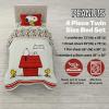 imageFranco Barbie 1959 Super Soft Cozy Reversible Comforter and Sheet Set 5 Piece Full Size Official Licensed Product CollectiblesRed  Peanuts  Snoopy
