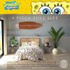 imageFranco Barbie 1959 Super Soft Cozy Reversible Comforter and Sheet Set 5 Piece Full Size Official Licensed Product CollectiblesSpongebob Squarepants