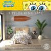 imageFranco Barbie 1959 Super Soft Cozy Reversible Comforter and Sheet Set 5 Piece Full Size Official Licensed Product CollectiblesSpongebob Squarepants