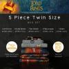 imageFranco Barbie 1959 Super Soft Cozy Reversible Comforter and Sheet Set 5 Piece Full Size Official Licensed Product CollectiblesThe Lord of the Rings the War of the Rohirrim