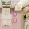 imageFranco Barbie 1959 Super Soft Cozy Reversible Comforter and Sheet Set 5 Piece Full Size Official Licensed Product CollectiblesYellow  Care Bears