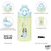 imageZak Designs Sage Barbie Water Bottle For School or Travel 16oz Durable Plastic Water Bottle With Straw Handle and LeakProof PopUp Spout Cover BarbieBluey Bluey  Bingo