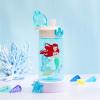 imageZak Designs Sage Barbie Water Bottle For School or Travel 16oz Durable Plastic Water Bottle With Straw Handle and LeakProof PopUp Spout Cover BarbieDisney Princess Ariel  Jasmine