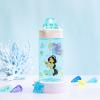 imageZak Designs Sage Barbie Water Bottle For School or Travel 16oz Durable Plastic Water Bottle With Straw Handle and LeakProof PopUp Spout Cover BarbieDisney Princess Ariel  Jasmine