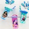 imageZak Designs Sage Barbie Water Bottle For School or Travel 16oz Durable Plastic Water Bottle With Straw Handle and LeakProof PopUp Spout Cover BarbieElsa  Anna