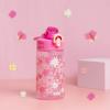 imageZak Designs Sage Barbie Water Bottle For School or Travel 16oz Durable Plastic Water Bottle With Straw Handle and LeakProof PopUp Spout Cover BarbieFlower Power