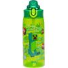 imageZak Designs Sage Barbie Water Bottle For School or Travel 16oz Durable Plastic Water Bottle With Straw Handle and LeakProof PopUp Spout Cover BarbieMinecraft Creeper