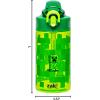imageZak Designs Sage Barbie Water Bottle For School or Travel 16oz Durable Plastic Water Bottle With Straw Handle and LeakProof PopUp Spout Cover BarbieMinecraft Creeper
