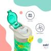 imageZak Designs Sage Barbie Water Bottle For School or Travel 16oz Durable Plastic Water Bottle With Straw Handle and LeakProof PopUp Spout Cover BarbieMinecraft Creeper