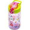 imageZak Designs Sage Barbie Water Bottle For School or Travel 16oz Durable Plastic Water Bottle With Straw Handle and LeakProof PopUp Spout Cover BarbiePeppa Pig