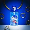 imageZak Designs Sage Barbie Water Bottle For School or Travel 16oz Durable Plastic Water Bottle With Straw Handle and LeakProof PopUp Spout Cover BarbieSonic the Hedgehog Sonic  Eggman
