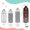 imageZak Designs Sage Barbie Water Bottle For School or Travel 16oz Durable Plastic Water Bottle With Straw Handle and LeakProof PopUp Spout Cover BarbieSpiderMan Miles Morales
