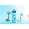 imageZak Designs Sage Barbie Water Bottle For School or Travel 16oz Durable Plastic Water Bottle With Straw Handle and LeakProof PopUp Spout Cover BarbieStitch