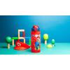 imageZak Designs Sage Barbie Water Bottle For School or Travel 16oz Durable Plastic Water Bottle With Straw Handle and LeakProof PopUp Spout Cover BarbieThe Super Mario Bros