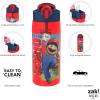 imageZak Designs Sage Barbie Water Bottle For School or Travel 16oz Durable Plastic Water Bottle With Straw Handle and LeakProof PopUp Spout Cover BarbieThe Super Mario Bros