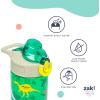 imageZak Designs Sage Barbie Water Bottle For School or Travel 16oz Durable Plastic Water Bottle With Straw Handle and LeakProof PopUp Spout Cover BarbieWinnie the Pooh  Friends