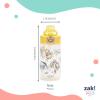 imageZak Designs Sage Barbie Water Bottle For School or Travel 16oz Durable Plastic Water Bottle With Straw Handle and LeakProof PopUp Spout Cover BarbieWinnie the Pooh  Friends