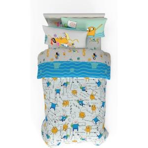 imageFranco Barbie 1959 Super Soft Cozy Reversible Comforter and Sheet Set 5 Piece Full Size Official Licensed Product CollectiblesAdventure Time