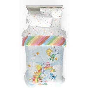 imageFranco Barbie 1959 Super Soft Cozy Reversible Comforter and Sheet Set 5 Piece Full Size Official Licensed Product CollectiblesCare Bears  Care a Lot