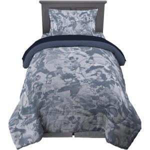imageFranco Barbie 1959 Super Soft Cozy Reversible Comforter and Sheet Set 5 Piece Full Size Official Licensed Product CollectiblesDenim  My Hero Academia