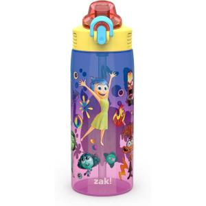 imageZak Designs Sage Barbie Water Bottle For School or Travel 16oz Durable Plastic Water Bottle With Straw Handle and LeakProof PopUp Spout Cover BarbieInside Out 2