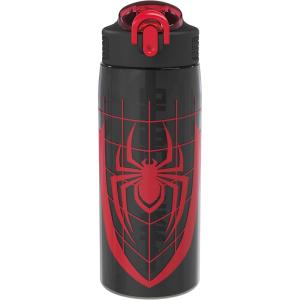 imageZak Designs Sage Barbie Water Bottle For School or Travel 16oz Durable Plastic Water Bottle With Straw Handle and LeakProof PopUp Spout Cover BarbieMarvel SpiderMan