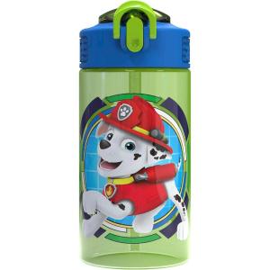 imageZak Designs Sage Barbie Water Bottle For School or Travel 16oz Durable Plastic Water Bottle With Straw Handle and LeakProof PopUp Spout Cover BarbiePaw Patrol