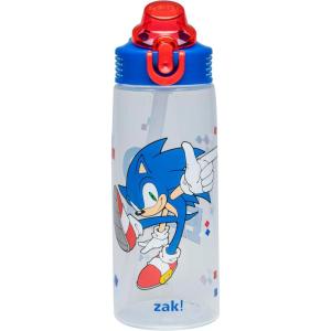imageZak Designs Sage Barbie Water Bottle For School or Travel 16oz Durable Plastic Water Bottle With Straw Handle and LeakProof PopUp Spout Cover BarbieSonic